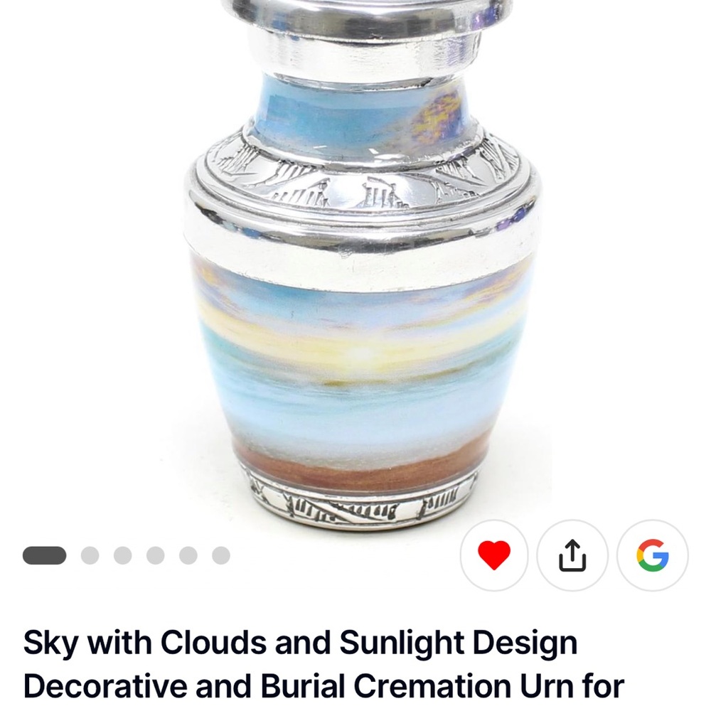 Sm 3” mini urn